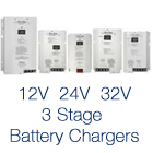 3 Stage Battery Chargers
